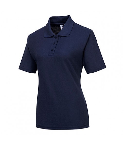 Ladies Polo Shirt Navy Blue