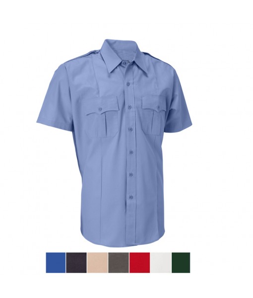 Security Short Sleeve Shirt - Blue