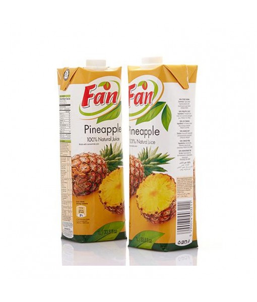 Fan Pineapple Juice 12x1L