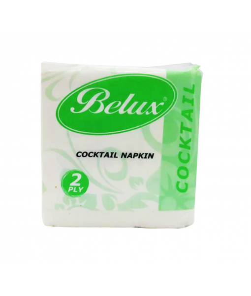Belux Cocktail Napkin 1/4 Fold 2ply