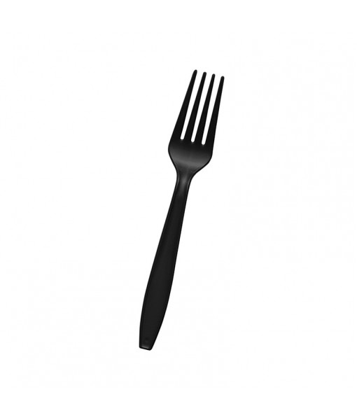 7" Plastic Heavy Duty Fork (Black)