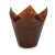 Tulip Muffin Cup Dark Brown 4000's 20/P