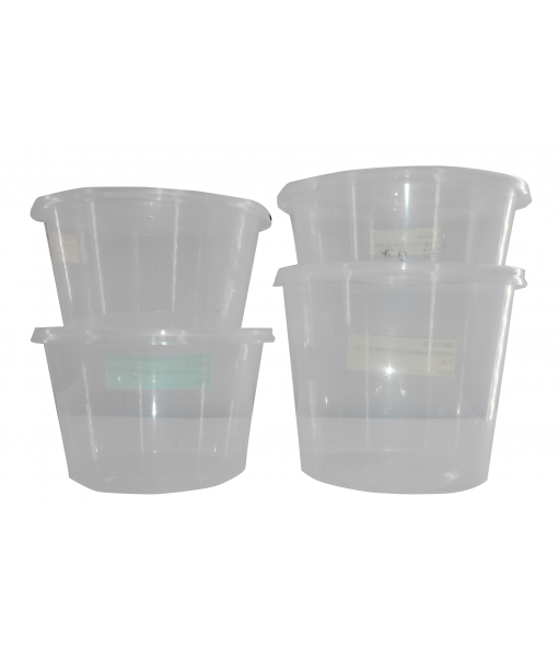 10 - 30 Oz Round Containers