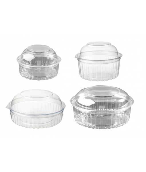 Sho Bowls with Hinged Dome Lid 