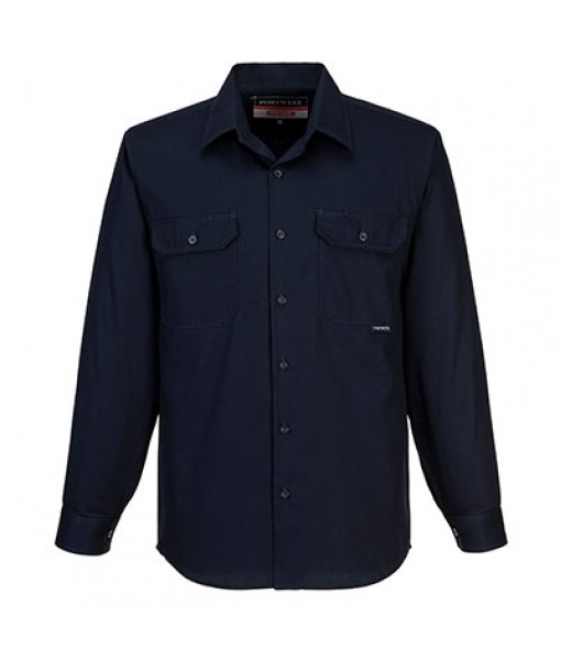 Adelaide Long Sleeve Shirt Regular Navy