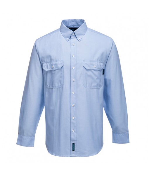 Sydney Oxford Long Sleeve Shirt Blue