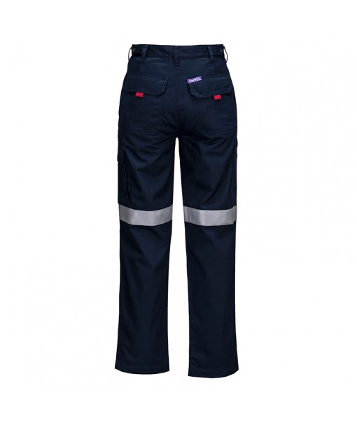 Fr Cd Cargo Pants with Tape Navy