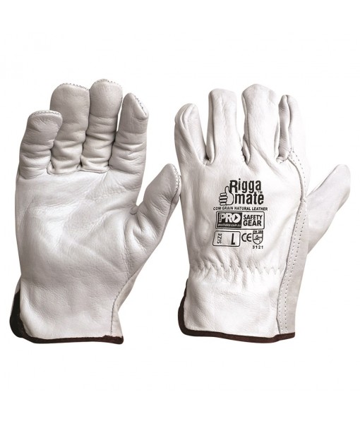 RiggaMate Nat Cowgrain Glove