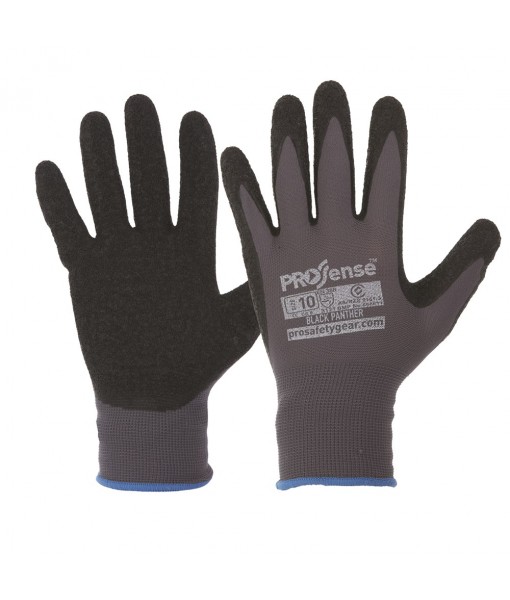 Black Panther Latex Nylon Gloves