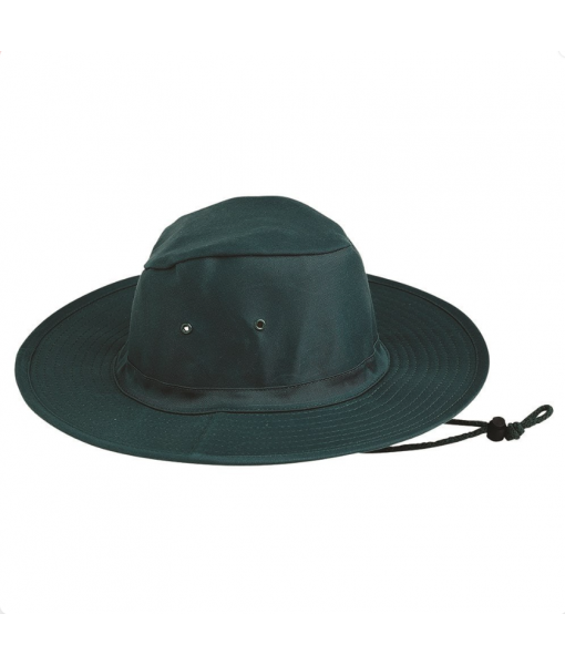 Poly Cotton Sun Hat Green XL
