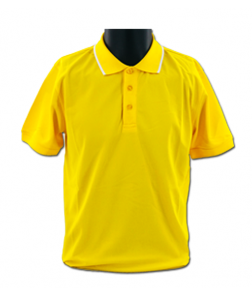Plain Dri Fit Polo Yellow 110