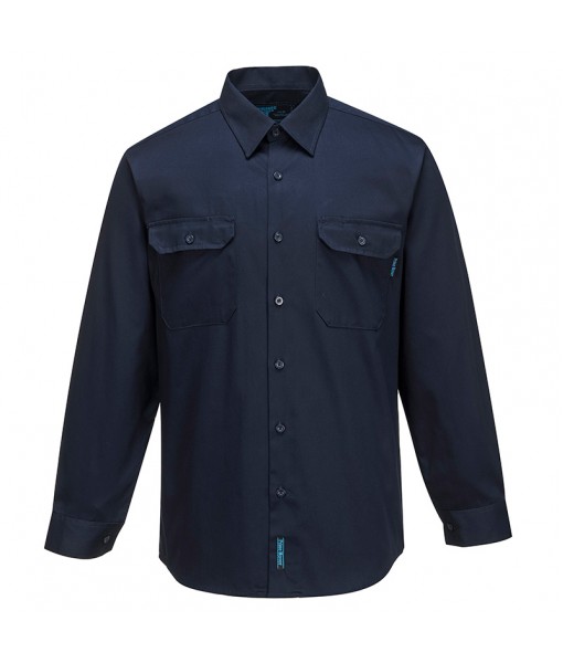 Adelaide Long Sleeve Shirt Regular Navy