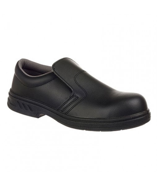 Steelite Slip On Safety Shoe Black 